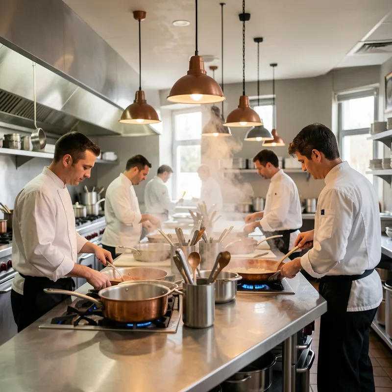 Brigade de cuisine : hiérarchie, postes et rôle de chacun